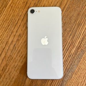 iPhone SE 2020, white. Barely worn